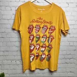 Rolling Stones Tongue Graphic Tee, Medium